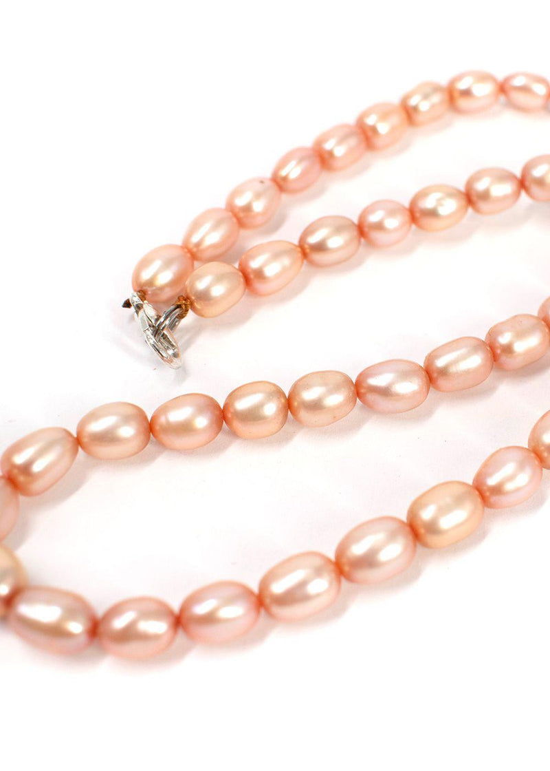 Bespoke Pink Freshwater Pearl Necklace