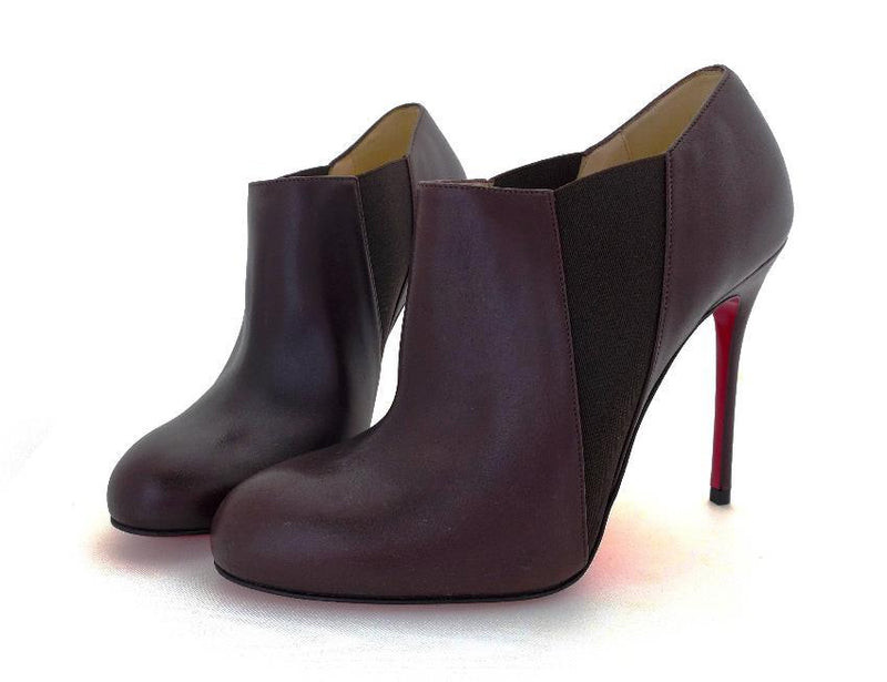 Christian Louboutin Brown Lastoto Leather Ankle Boots