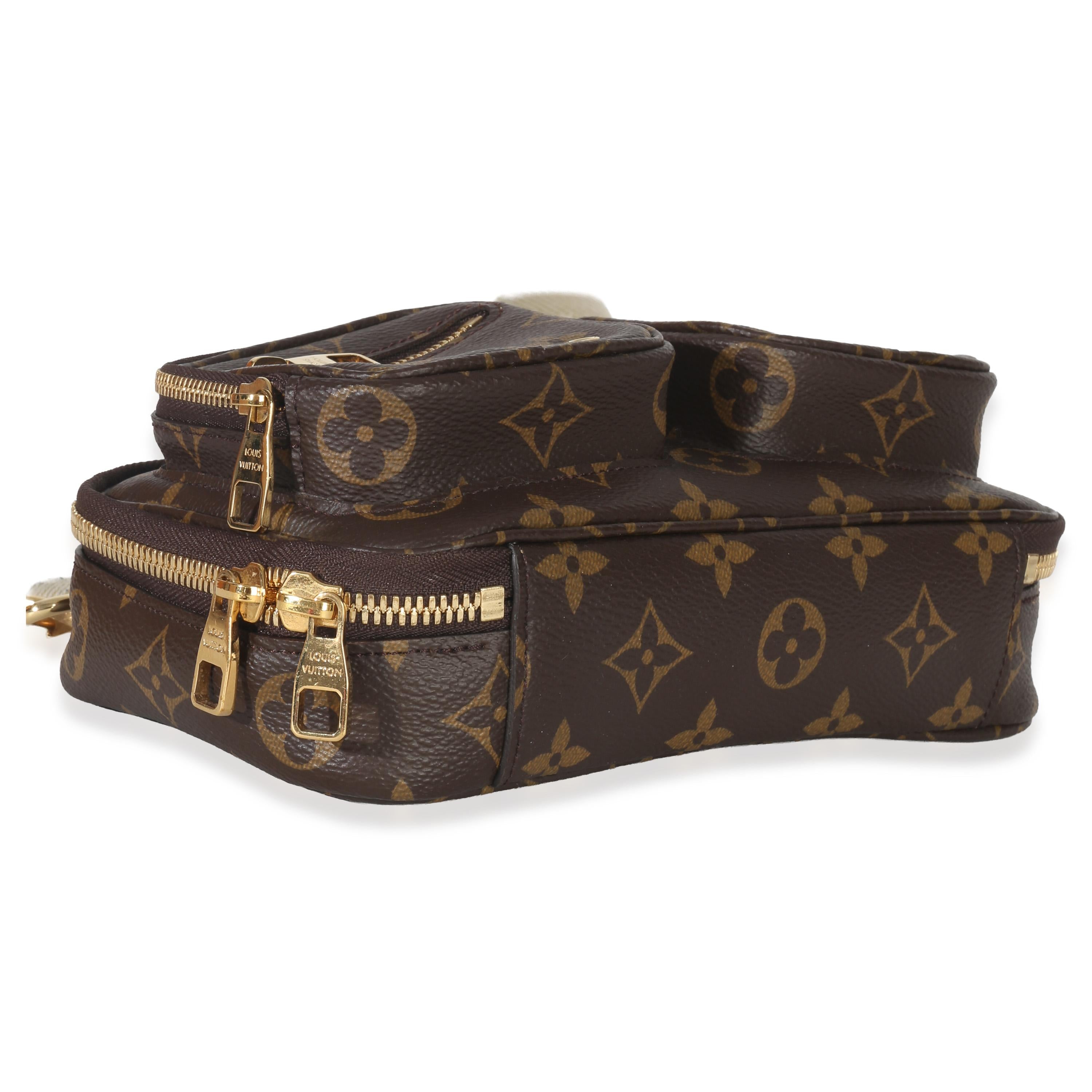 Louis Vuitton Monogram Coated Canvas Utility Crossbody