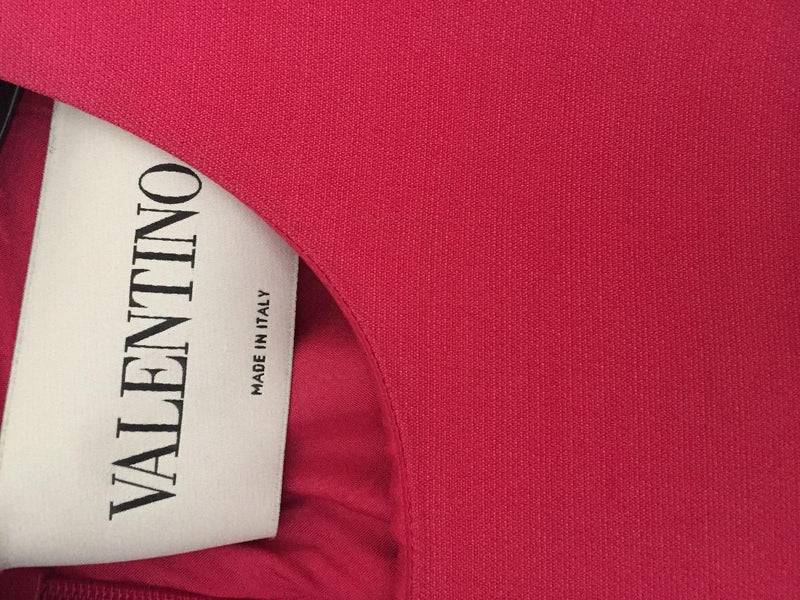 Valentino pink wool/silk dress