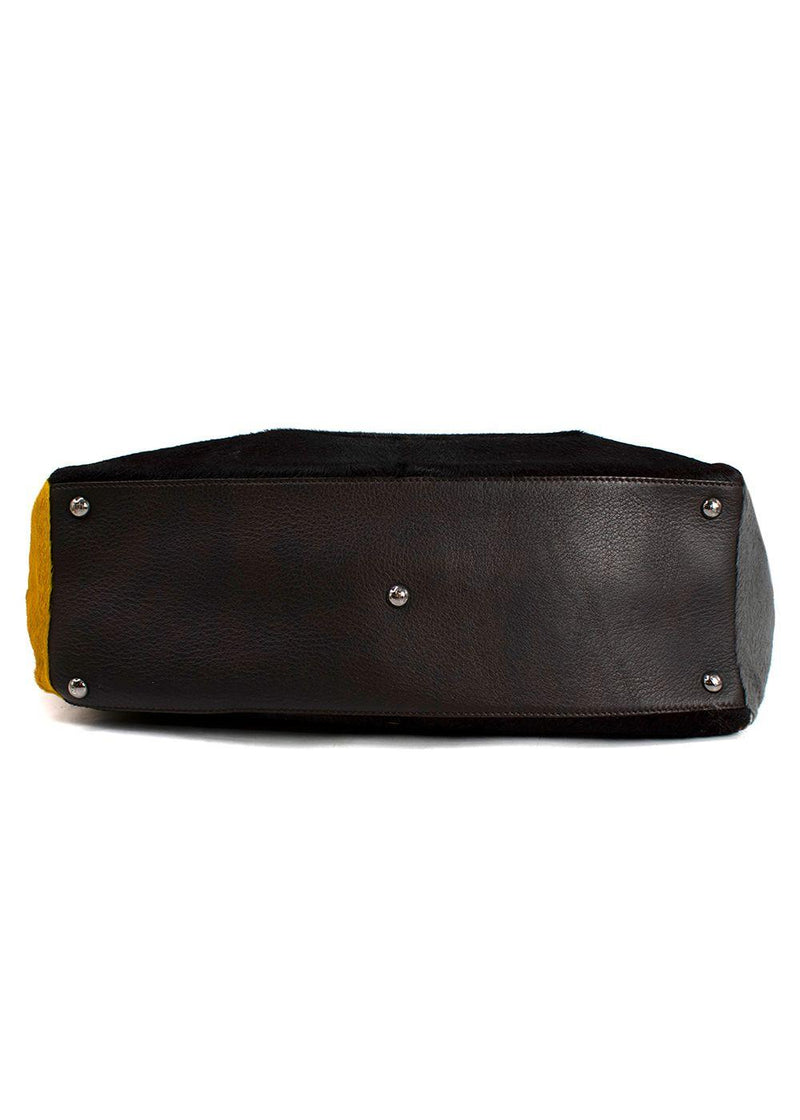 Fendi 2Jours Calf Hair Tote Bag