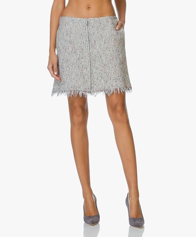 Theory Winsty Tweed Mini Skirt