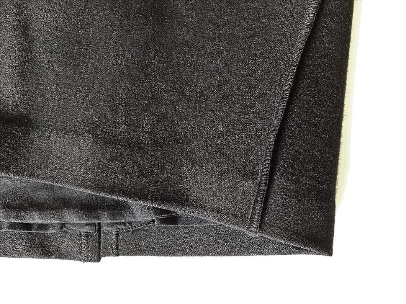 Dolce & Gabbana Stretch Crepe Black Skirt