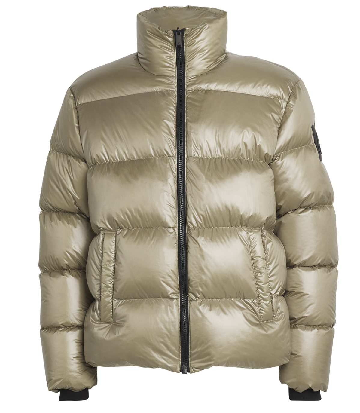 Moose Knuckles Kings Shiny Down Puffer Coat