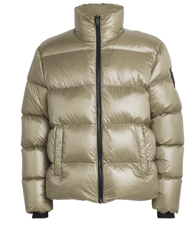 Moose Knuckles Kings Shiny Down Puffer Coat
