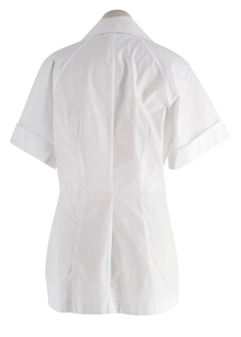 Sportmax Fitted White Shirt