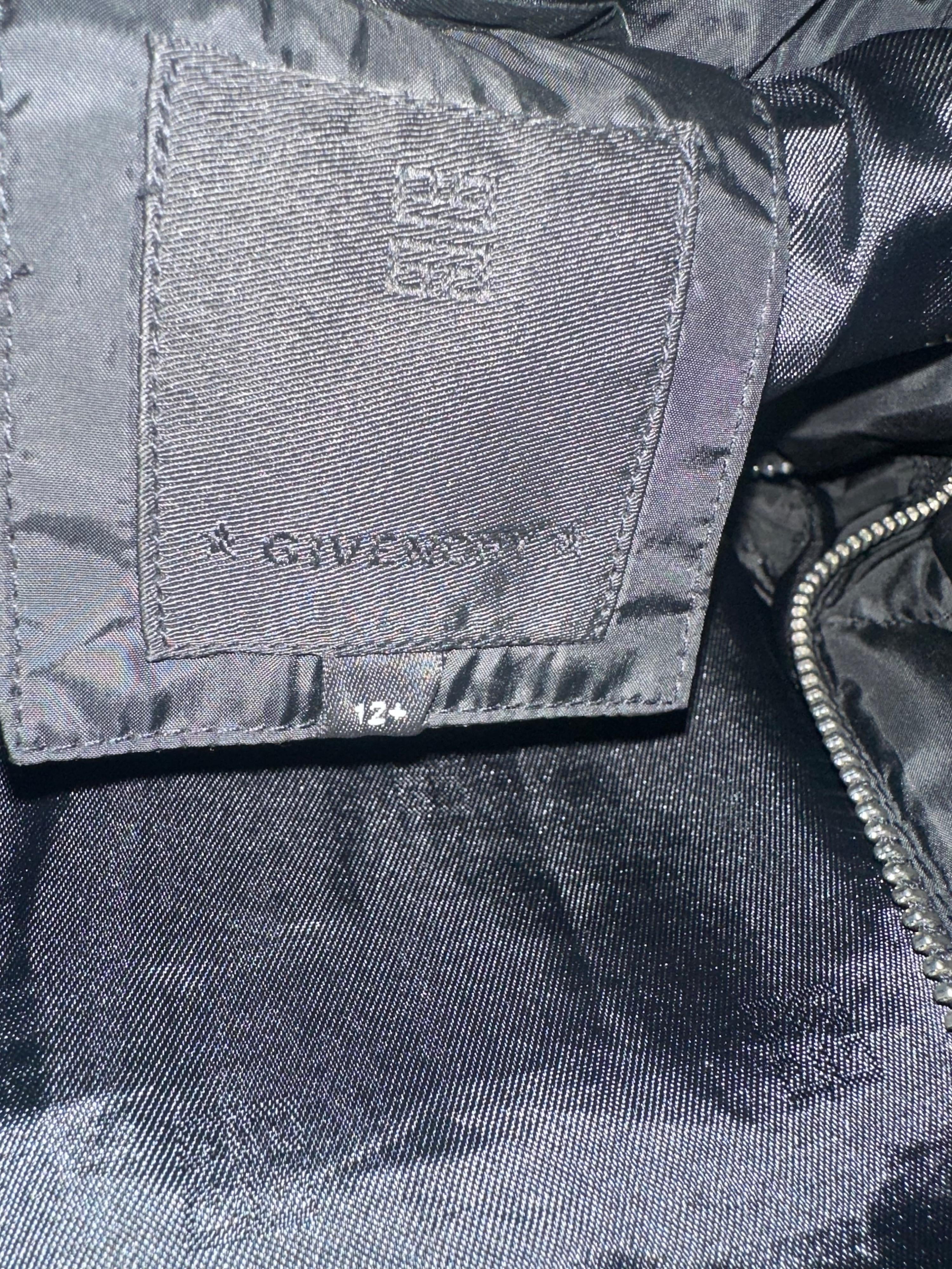 Givenchy Junior Black Puffer Coat