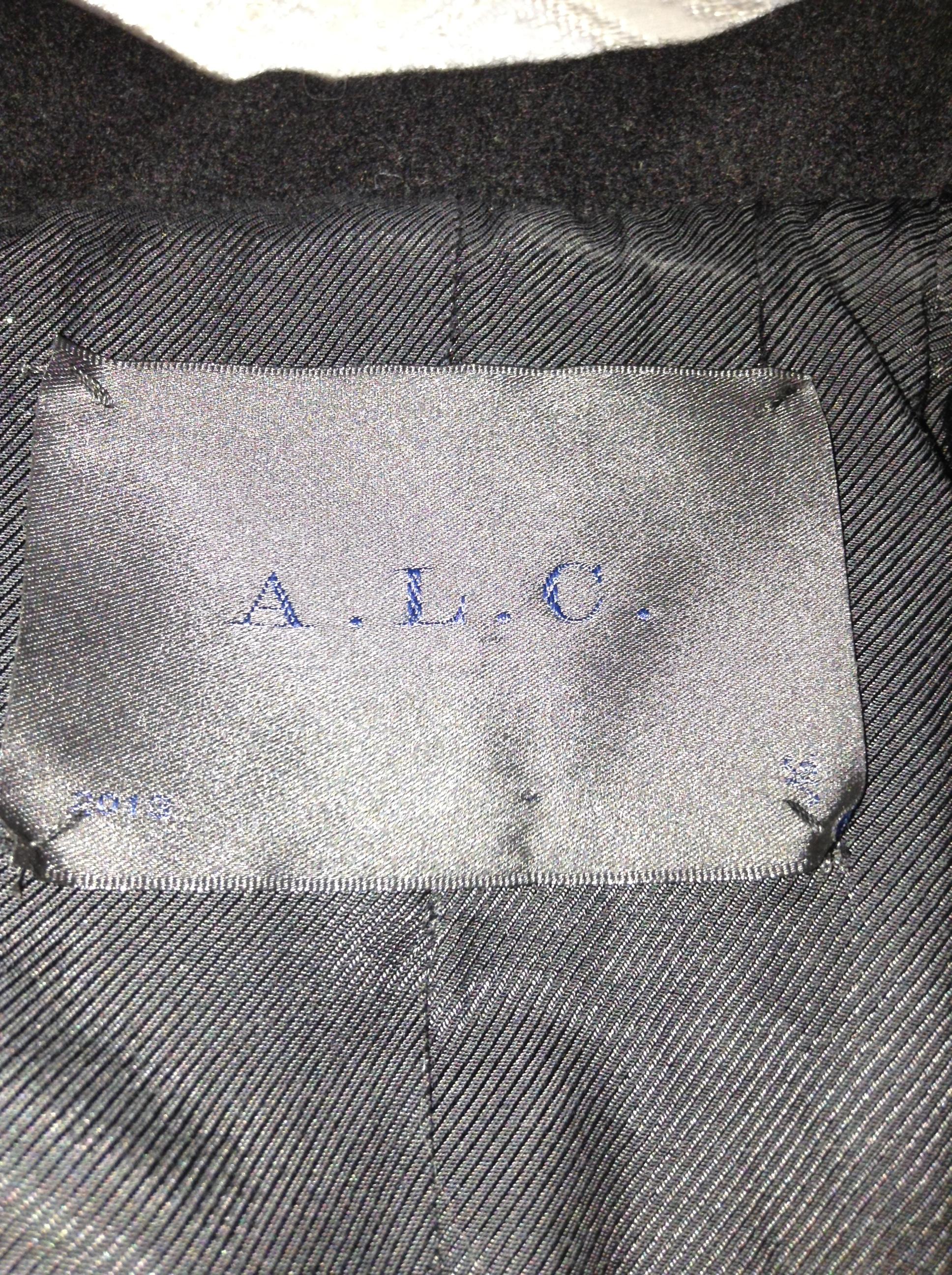 A.L.C. Lee Leopard Print Leather Jacket