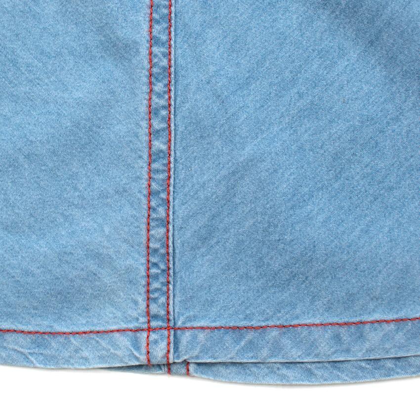 Little Marc Jabobs Girls 6Y Denim Skirt