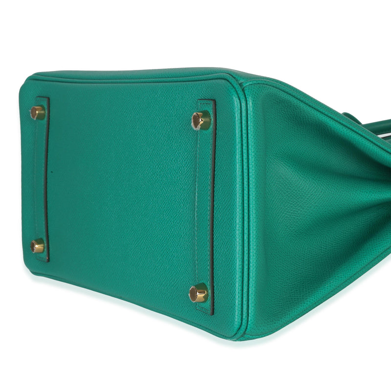 Hermès Epsom Birkin 30 Vert Jade GHW