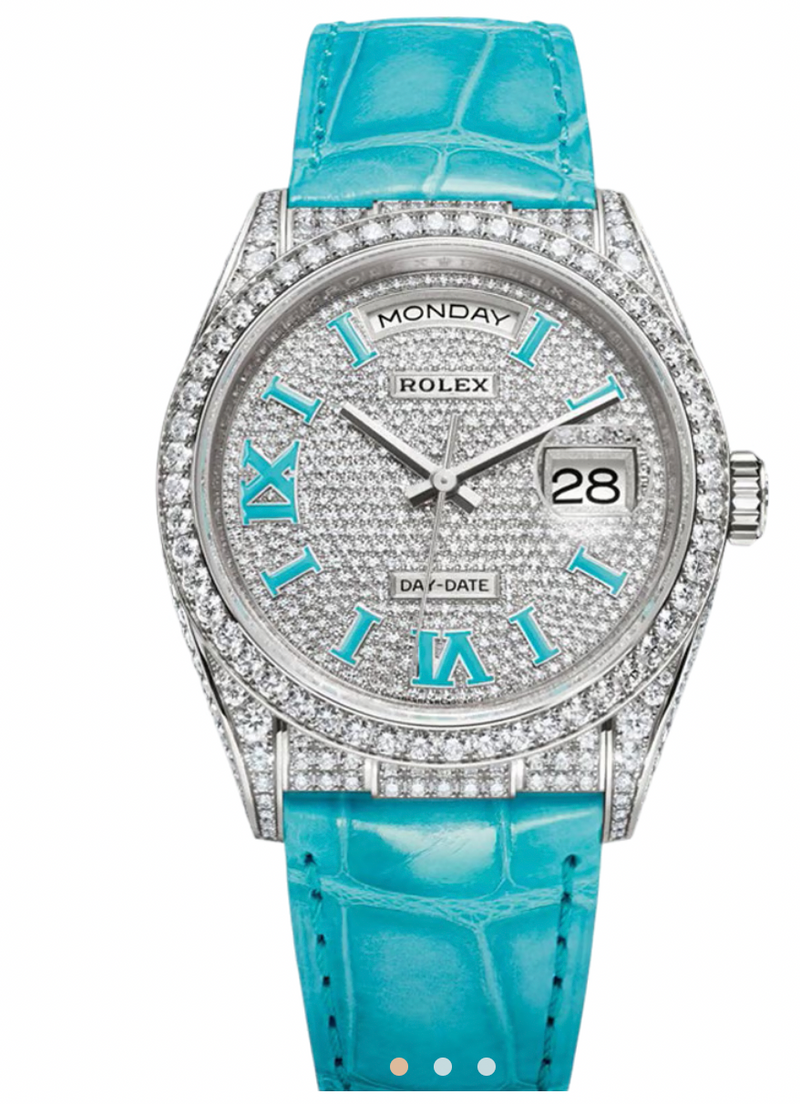 36mm Turquoise Oyster Perpetual Day-Date