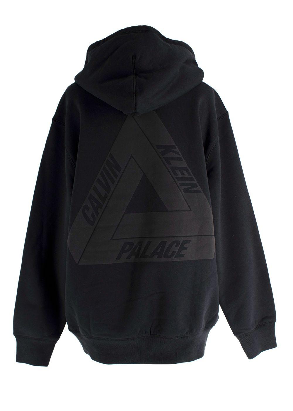 Calvin Klein x Palace Black Logo Hoodie