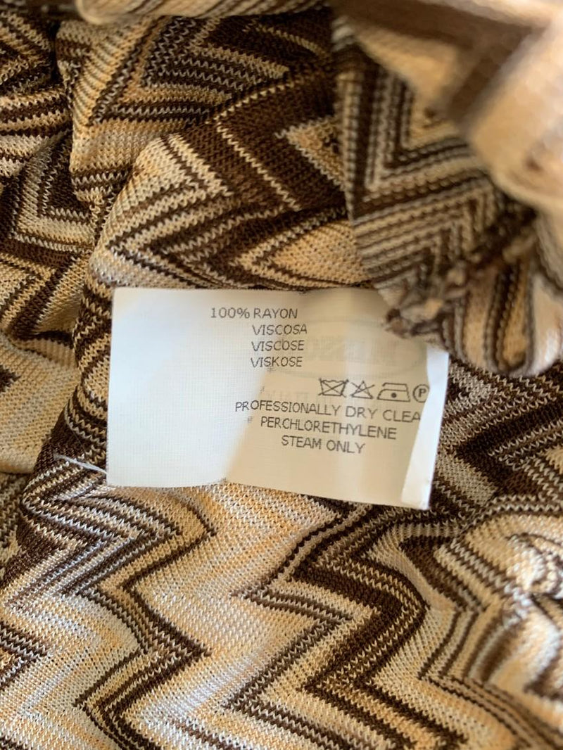Missoni Beige Knit Top