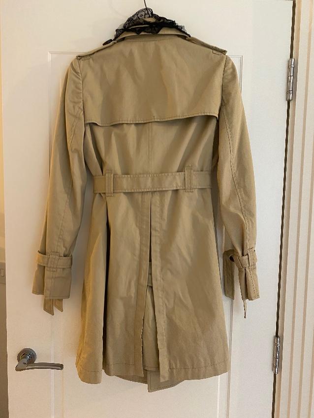 Red Valentino beige cotton trench coat