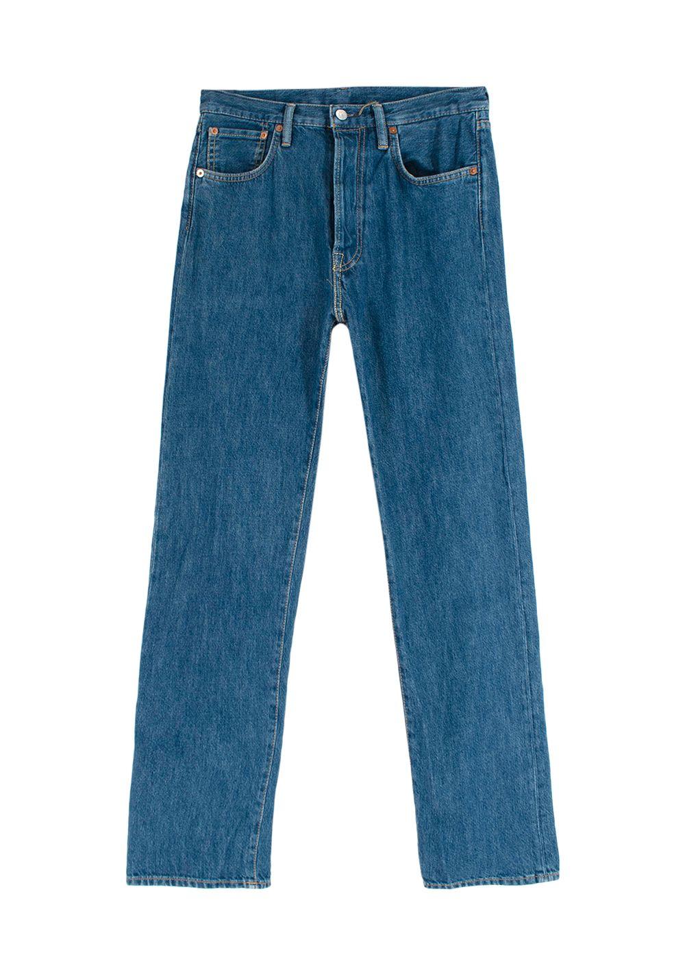 1996 Trash Dark Blue Straight Leg Jeans
