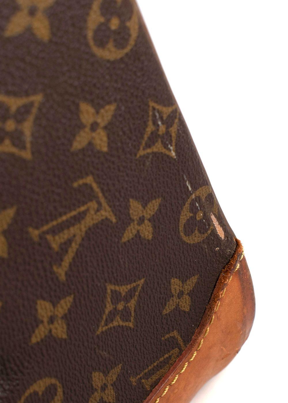 Louis Vuitton Vintage Brown Monogram Stratos Suitcase