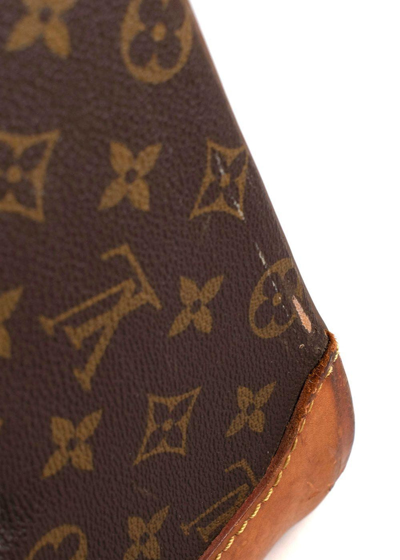 Louis Vuitton Vintage Brown Monogram Stratos Suitcase
