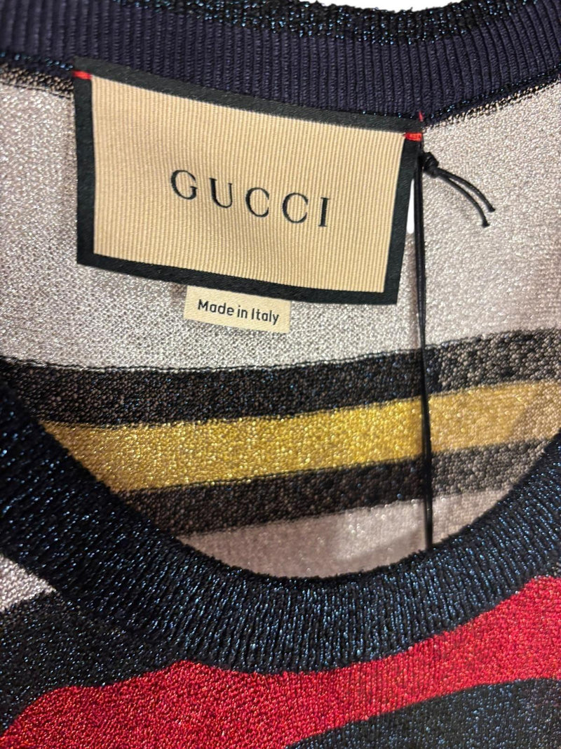 Gucci Metallic Knit Top