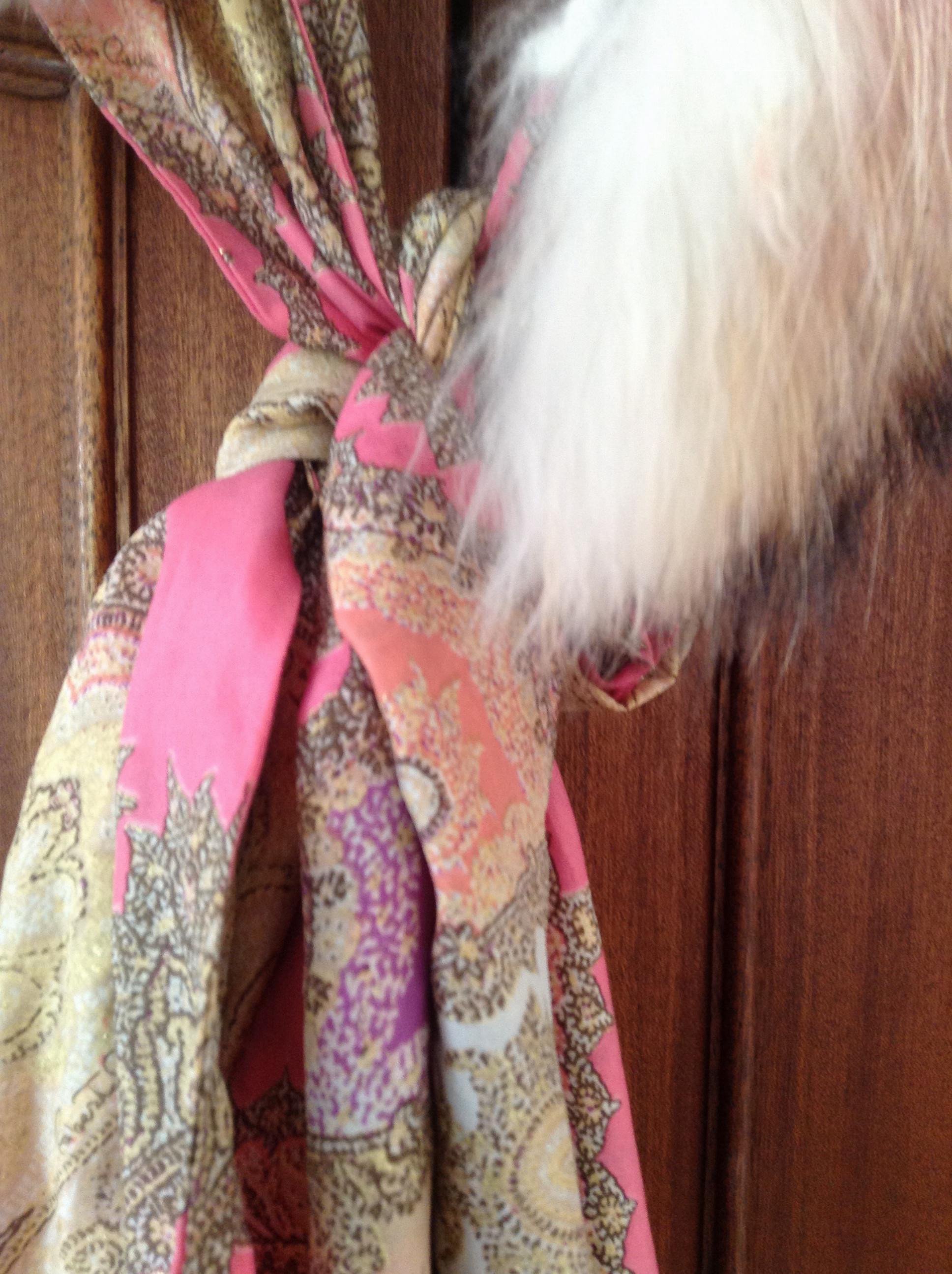 Roberto Cavalli Fox Fur Wrap