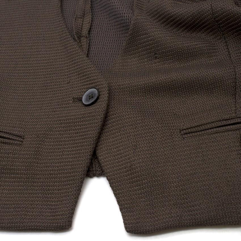 Isabel Marant Khaki Knit Deep V Blazer