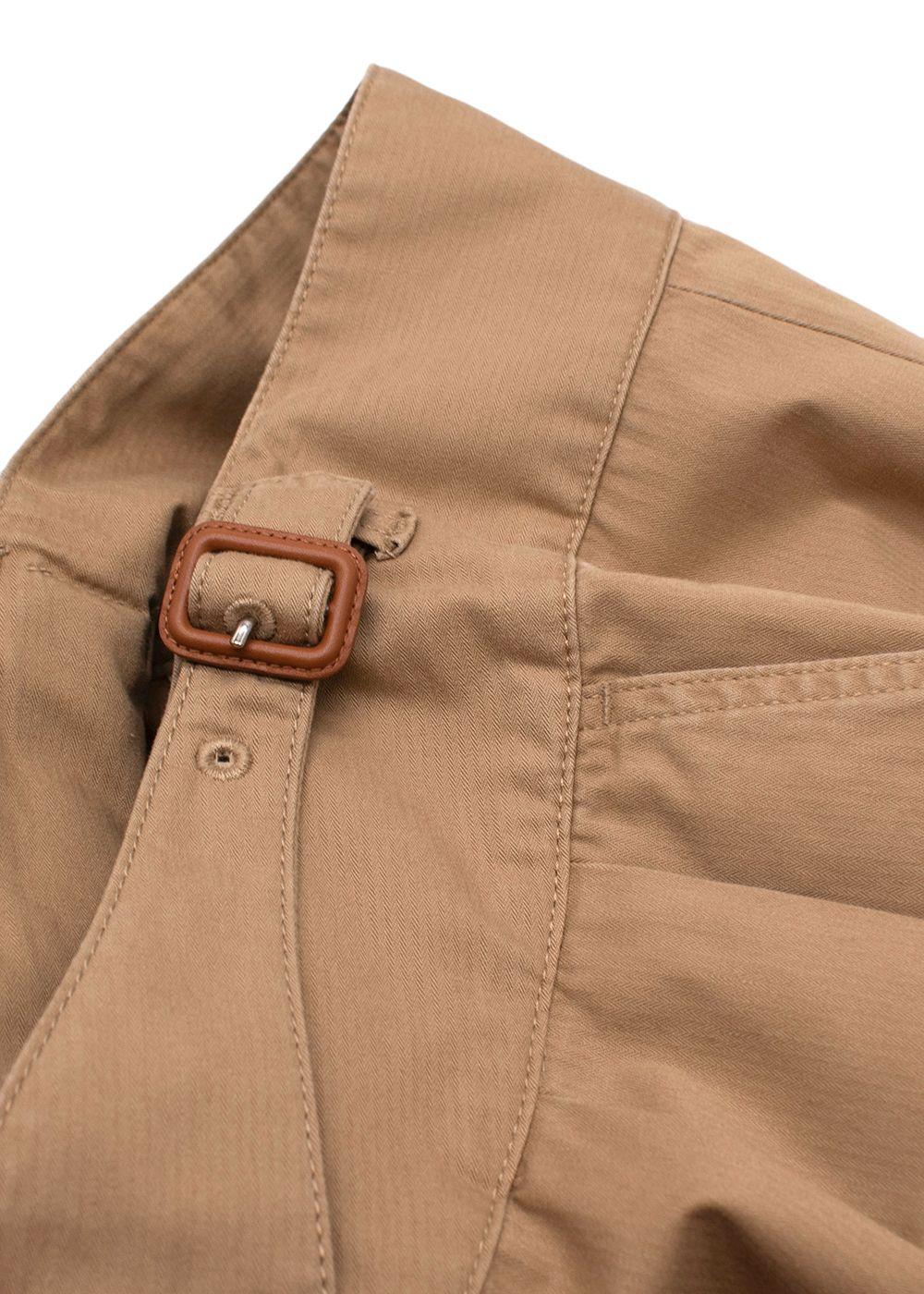 Loewe Beige Buckle Detailing Trousers