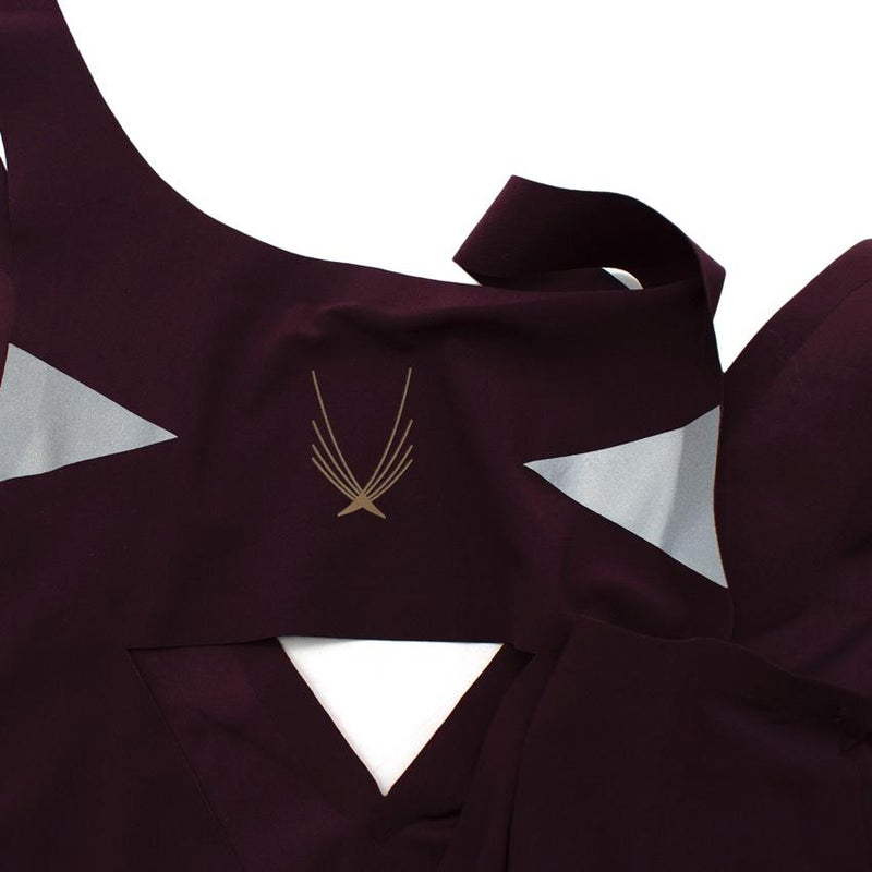 Lucas Hugh Burgundy Crossback Tank