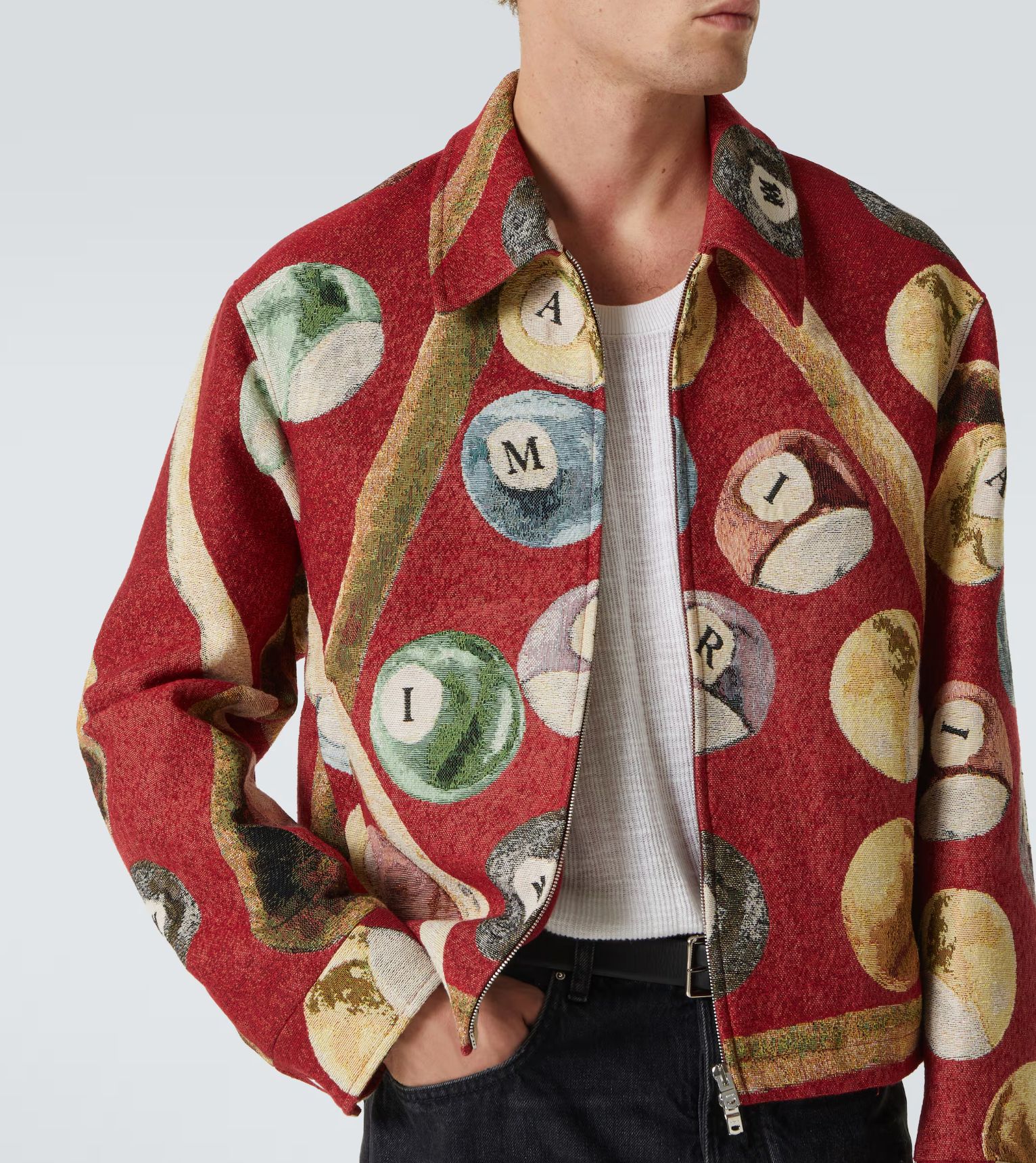 Amiri Billiards Tapestry Blouson