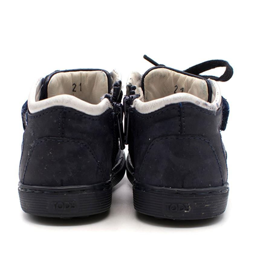 Tod's Boy's Navy Trainers