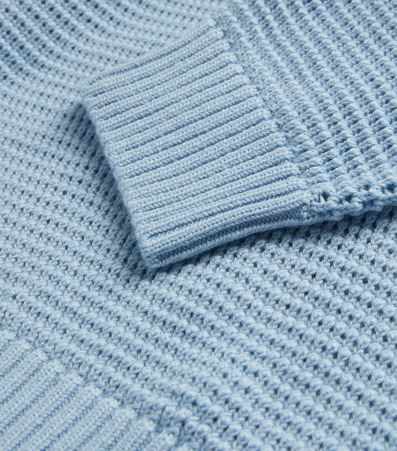 Frame Textured Wool-Blend Sweater