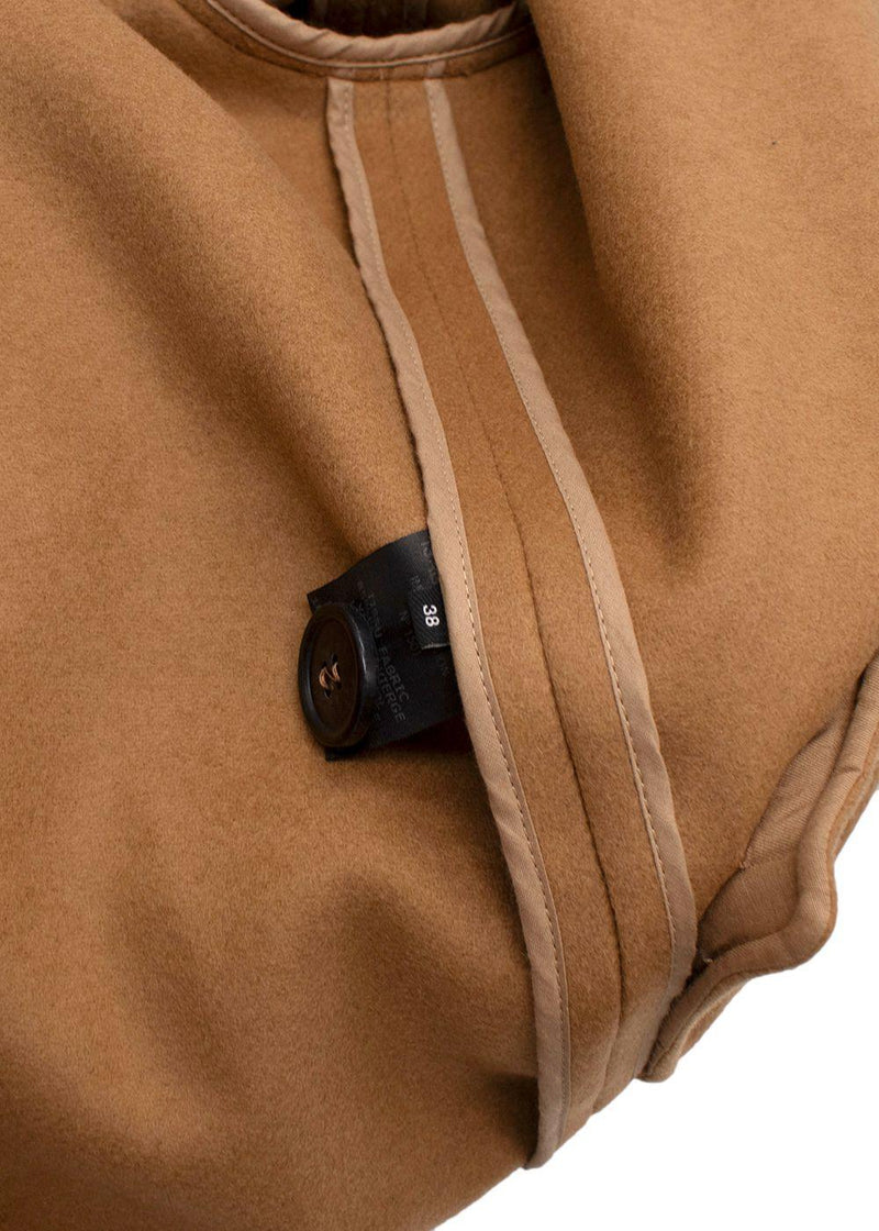 Isabel Marant Caramel Wool-Blend Manteau Corey Coat