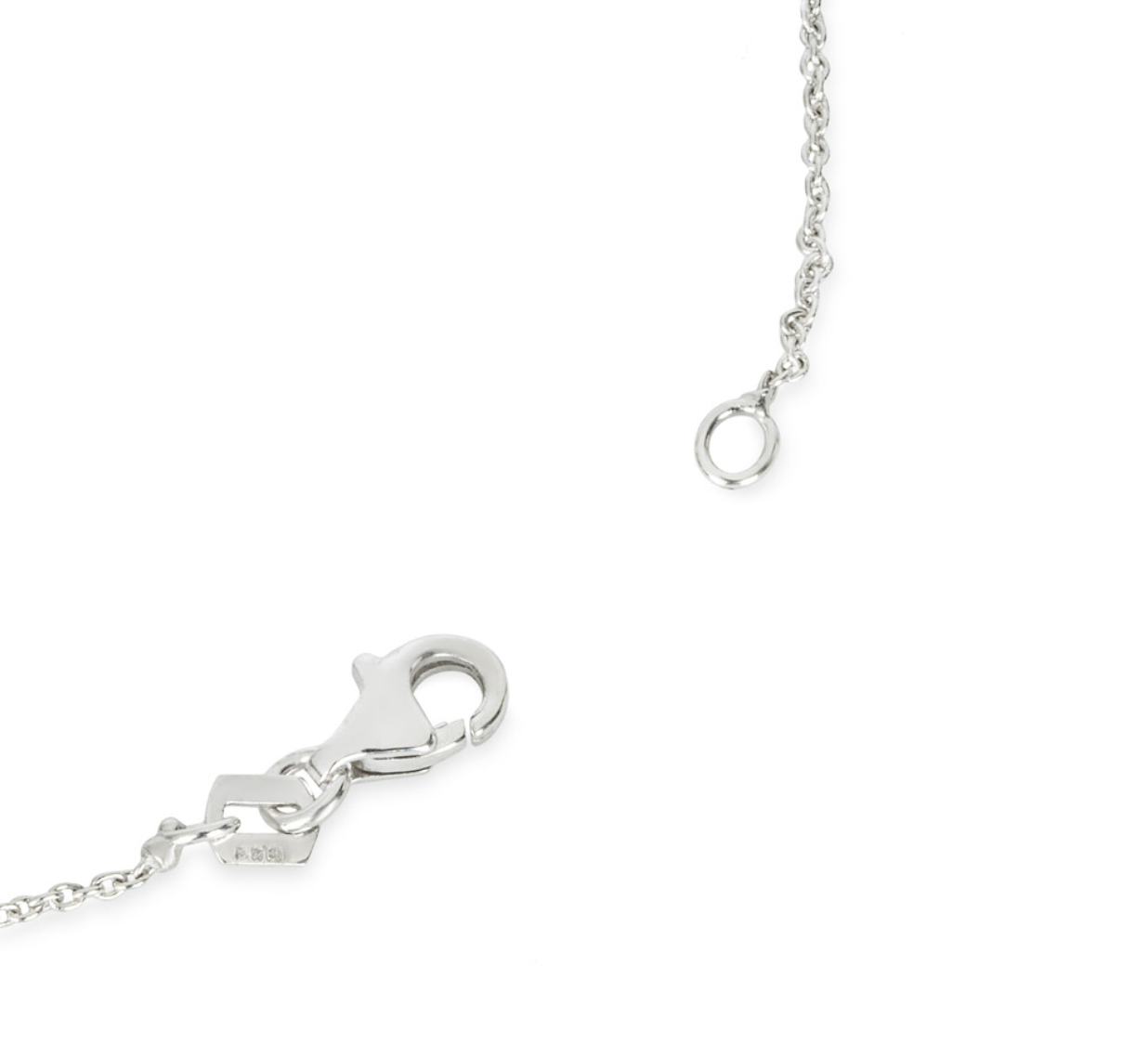 White Gold Diamond Floral Pendant Necklace 0.98ct TDW