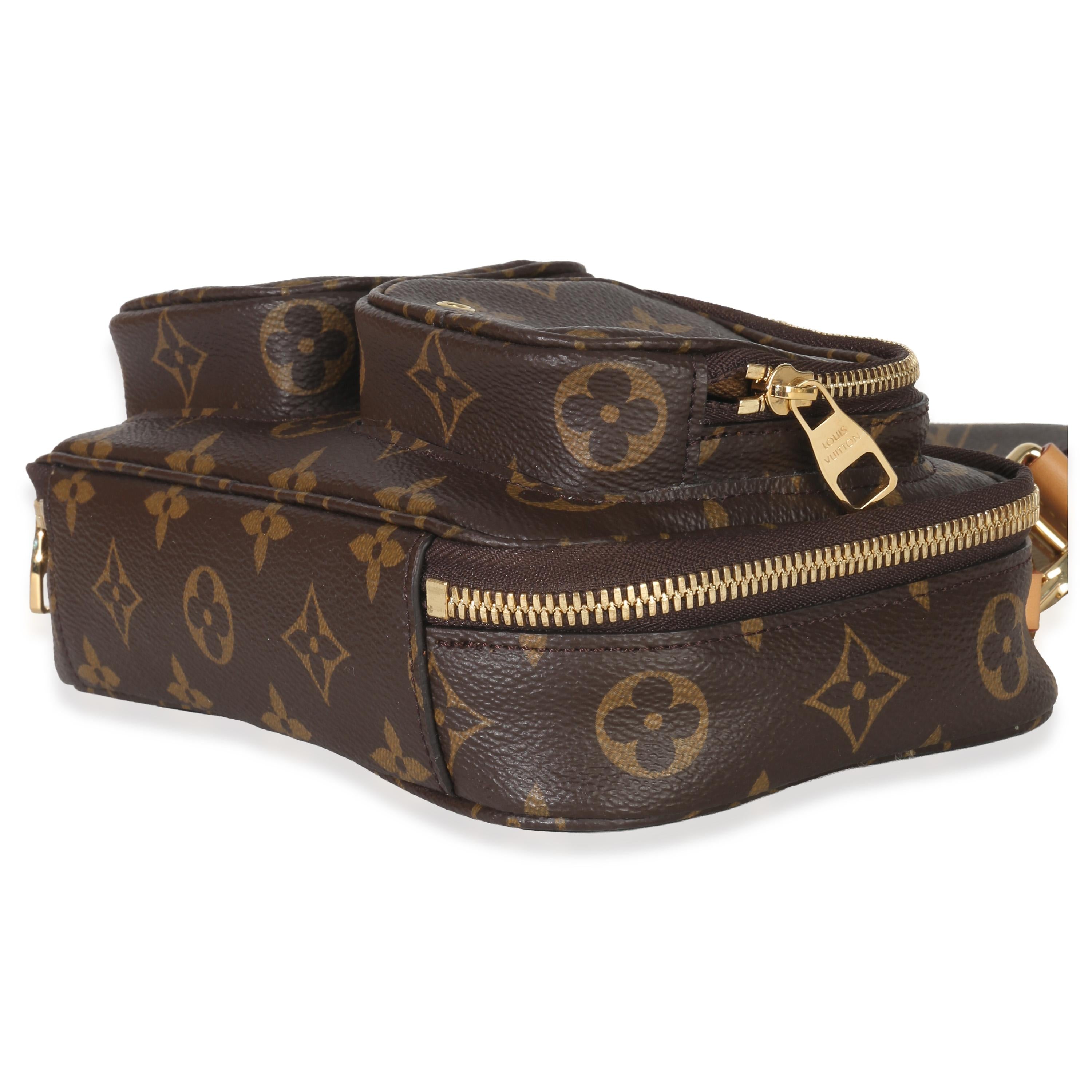 Louis Vuitton Monogram Coated Canvas Utility Crossbody