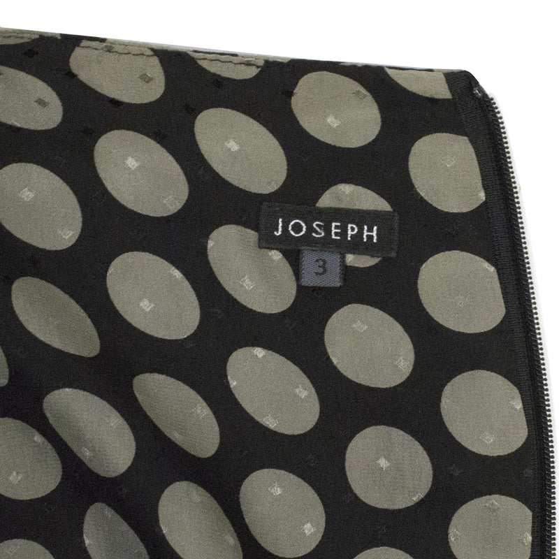 Joseph Black Polka Dot Dress