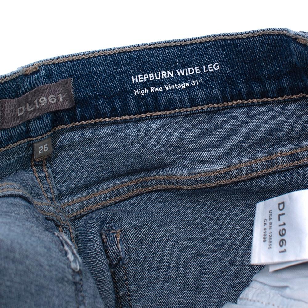 DL1961 Hepburn Wide Leg High Rise Vintage Jeans