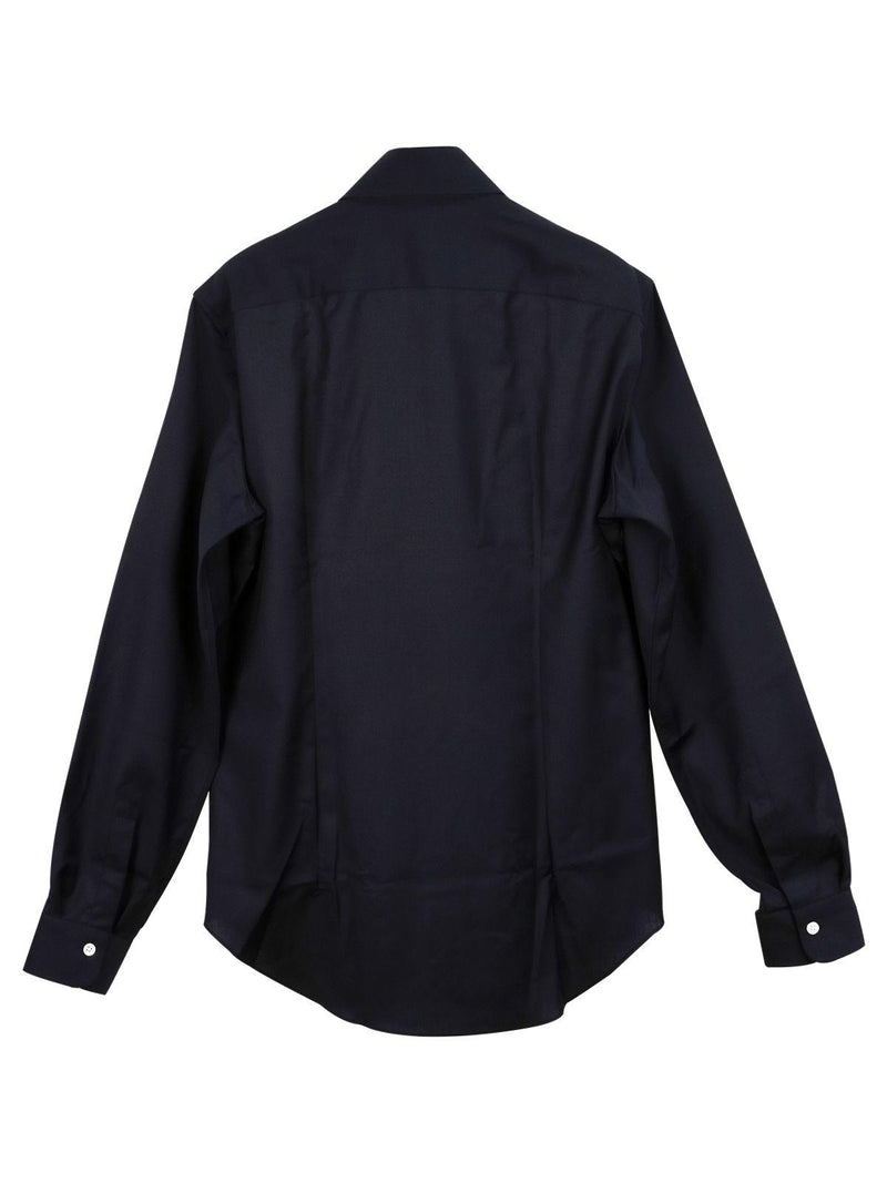 Black Wool Shirt