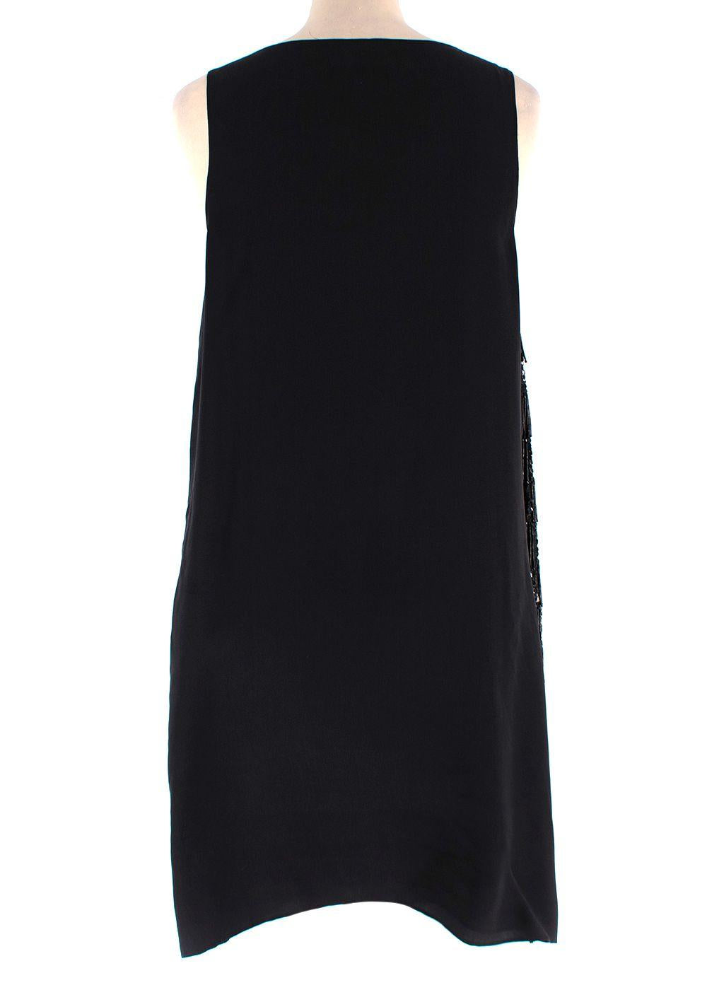 Erin Fetherston Black Beaded Flapper Dress · HEWI