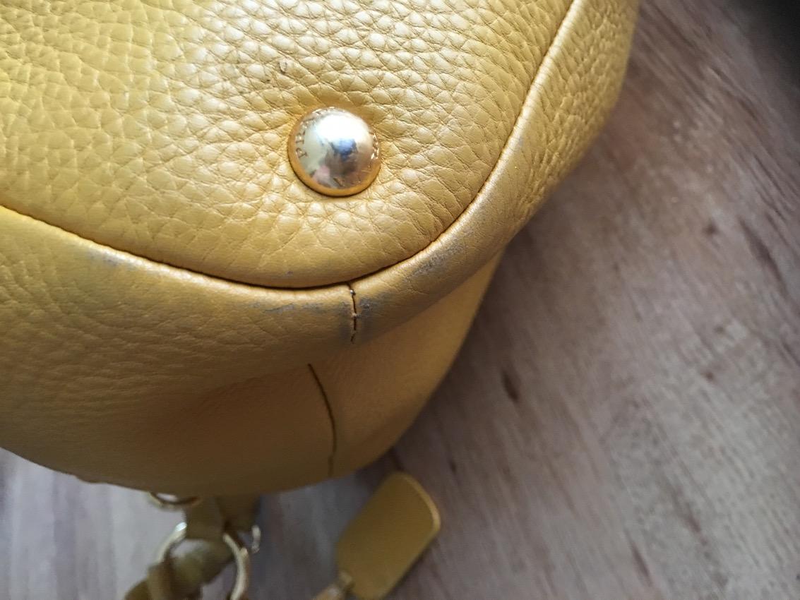 Prada Yellow Shoulder Bag