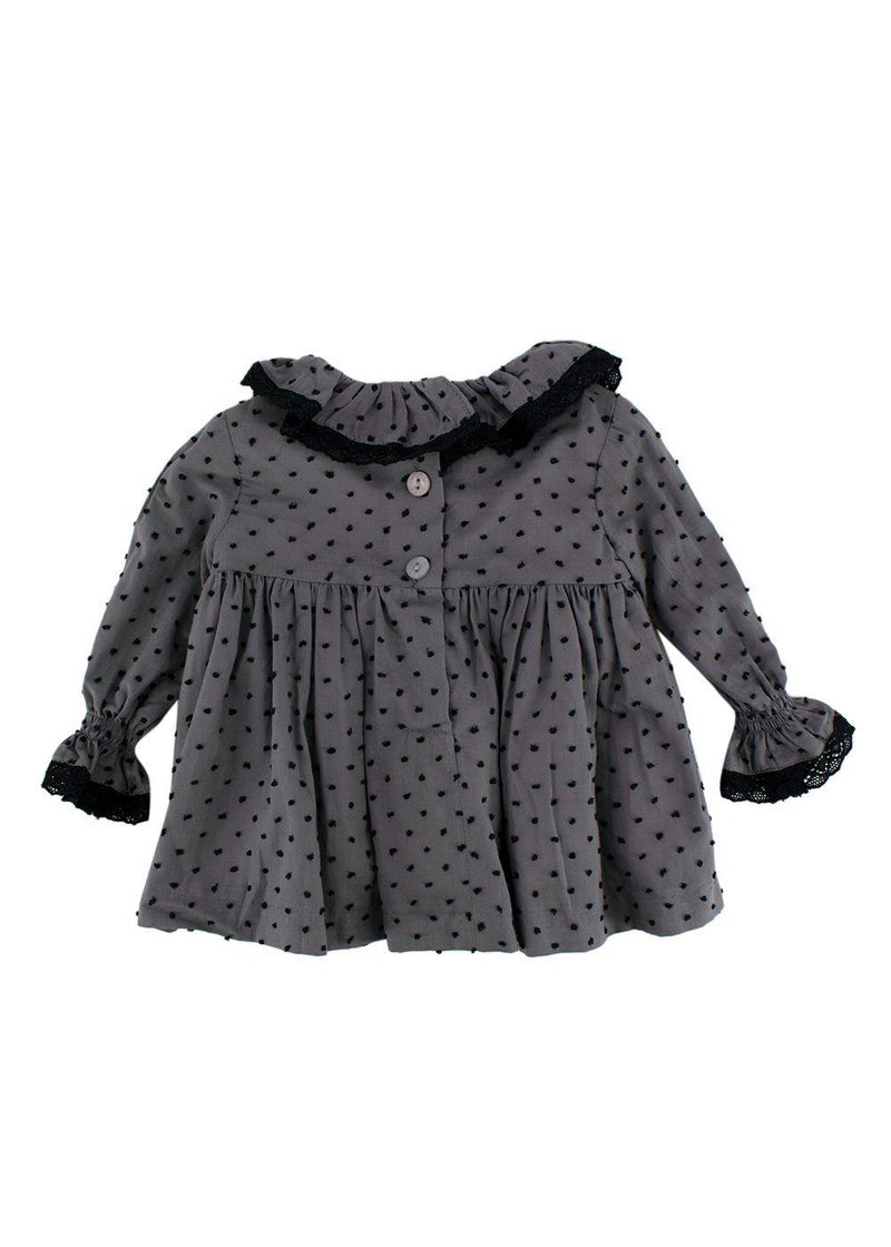 La Coqueta Kids 6m Polka Dot Dress