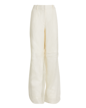 Christopher Esber Iconica Silk Wide-Leg Pants