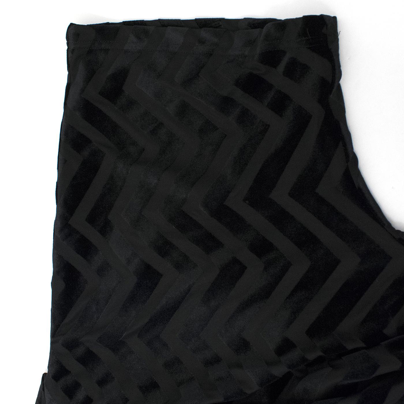 Gestuz Black Velvet Dress