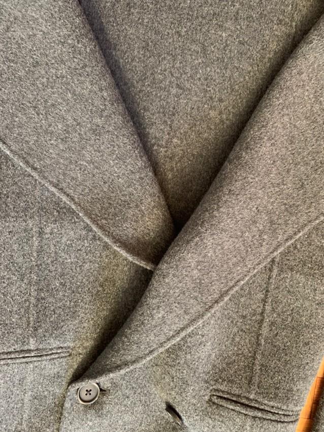 Joseph Grey Wool & Cashmere Coat