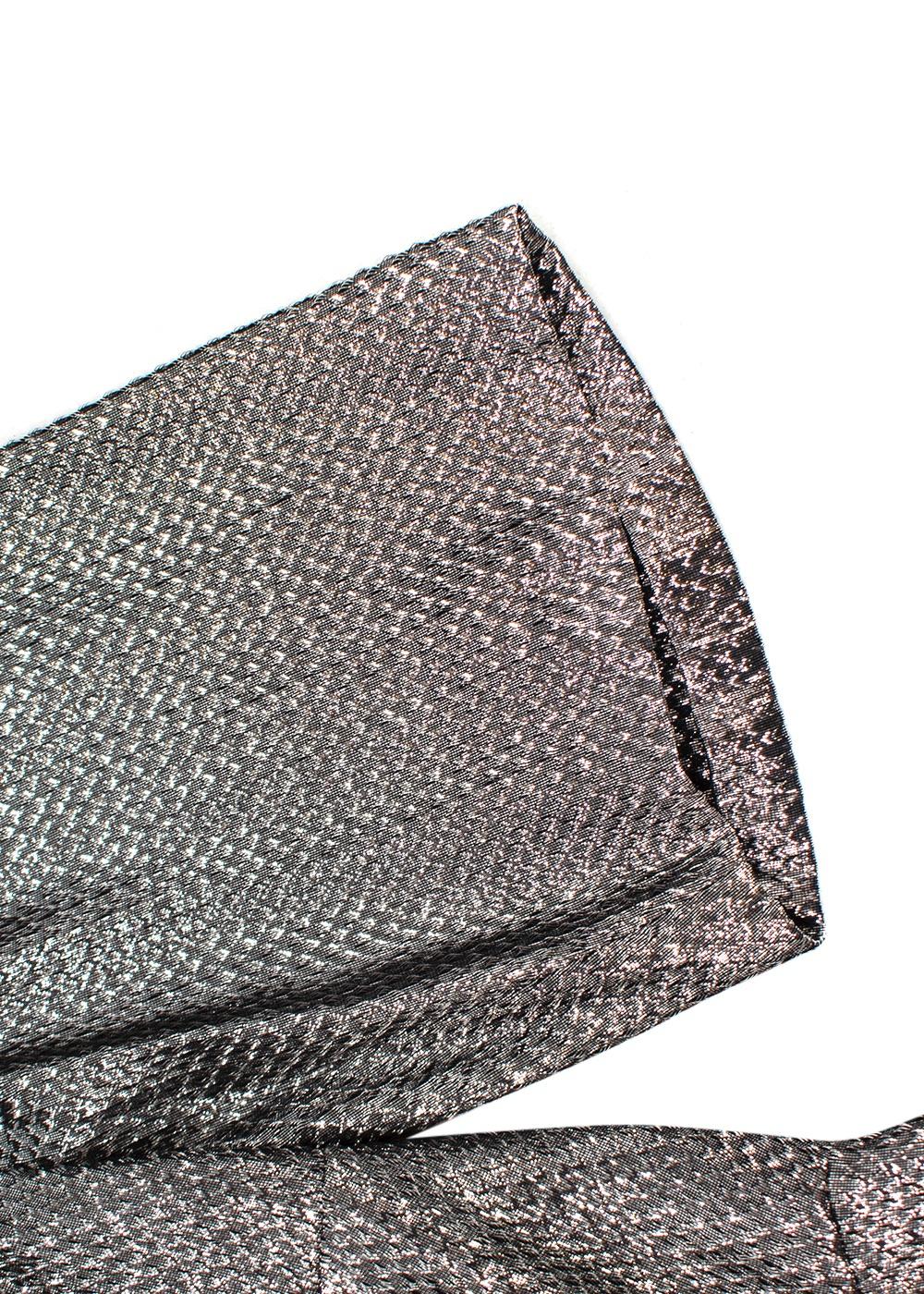 Julie De Libran Metallic Button-Down Tea Dress