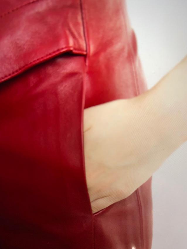 Aphid London Lassie Leather Culottes
