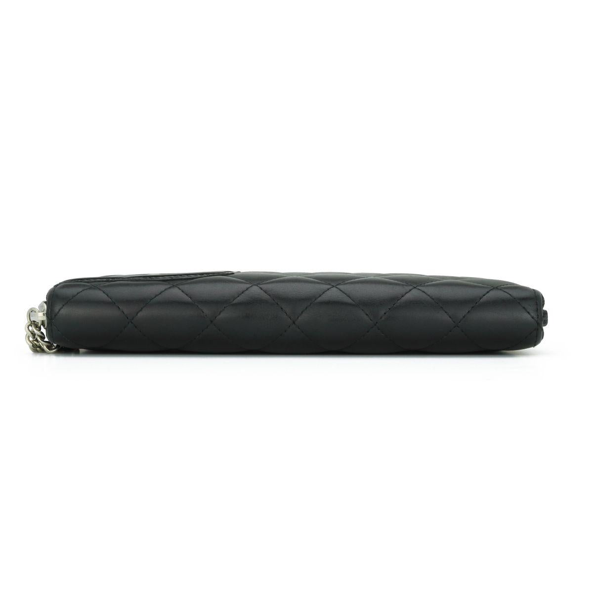 Chanel Cambon Zip-around Wallet