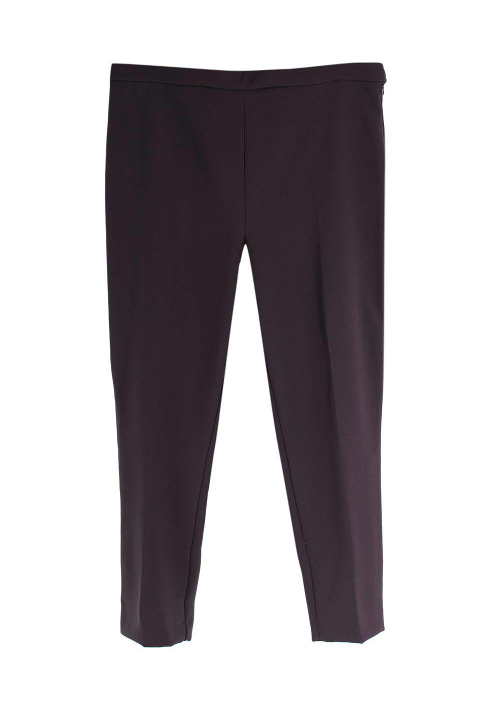Marina Rinaldi Aubergine Single Breasted Blazer and Trouser Suit