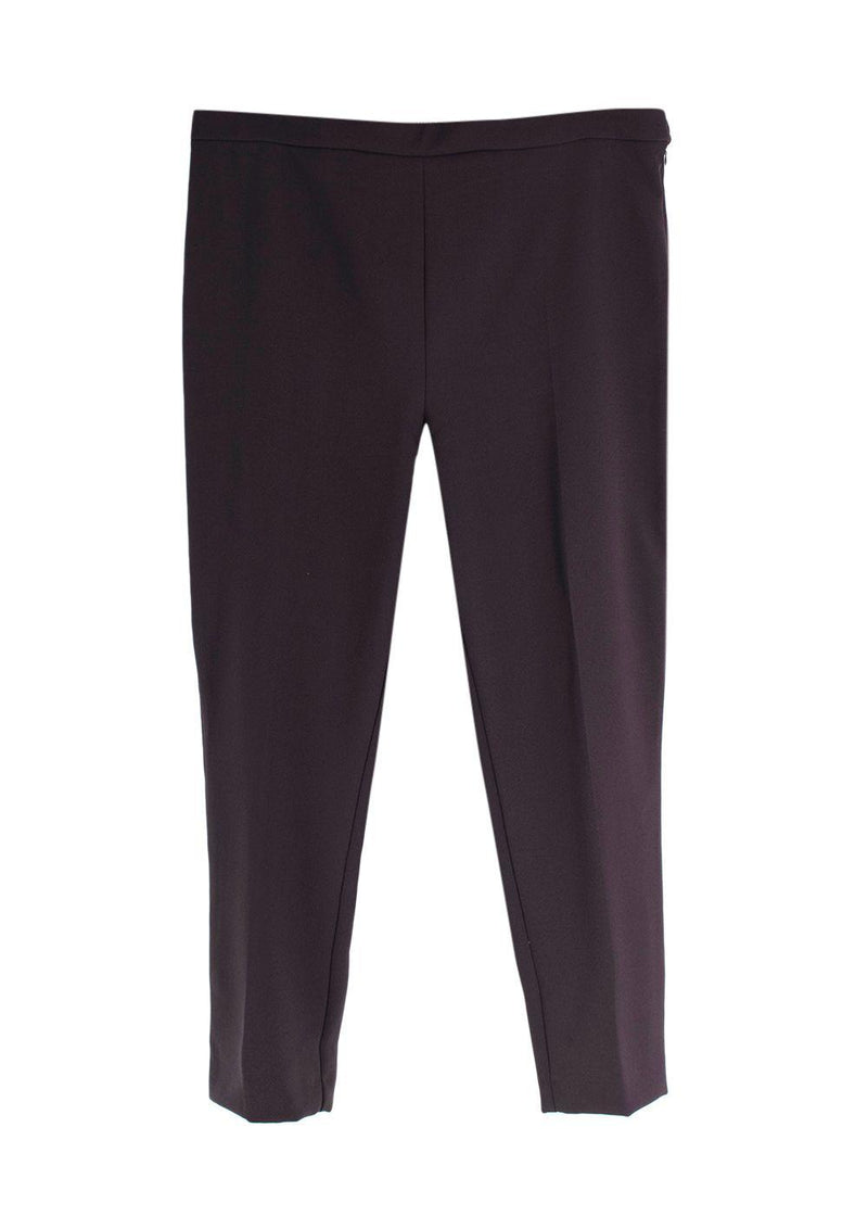Marina Rinaldi Aubergine Single Breasted Blazer and Trouser Suit
