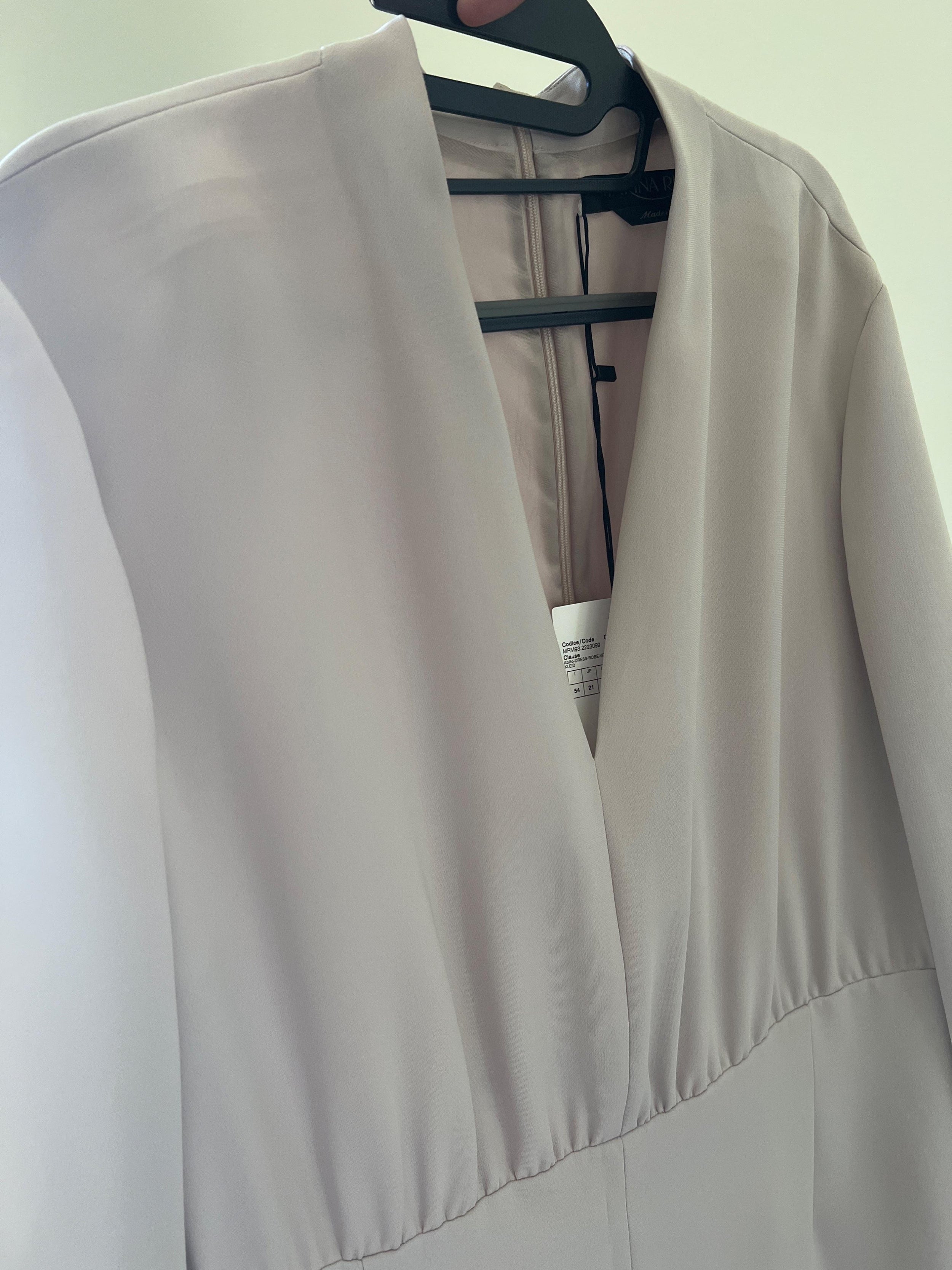 Cream Midi Dress