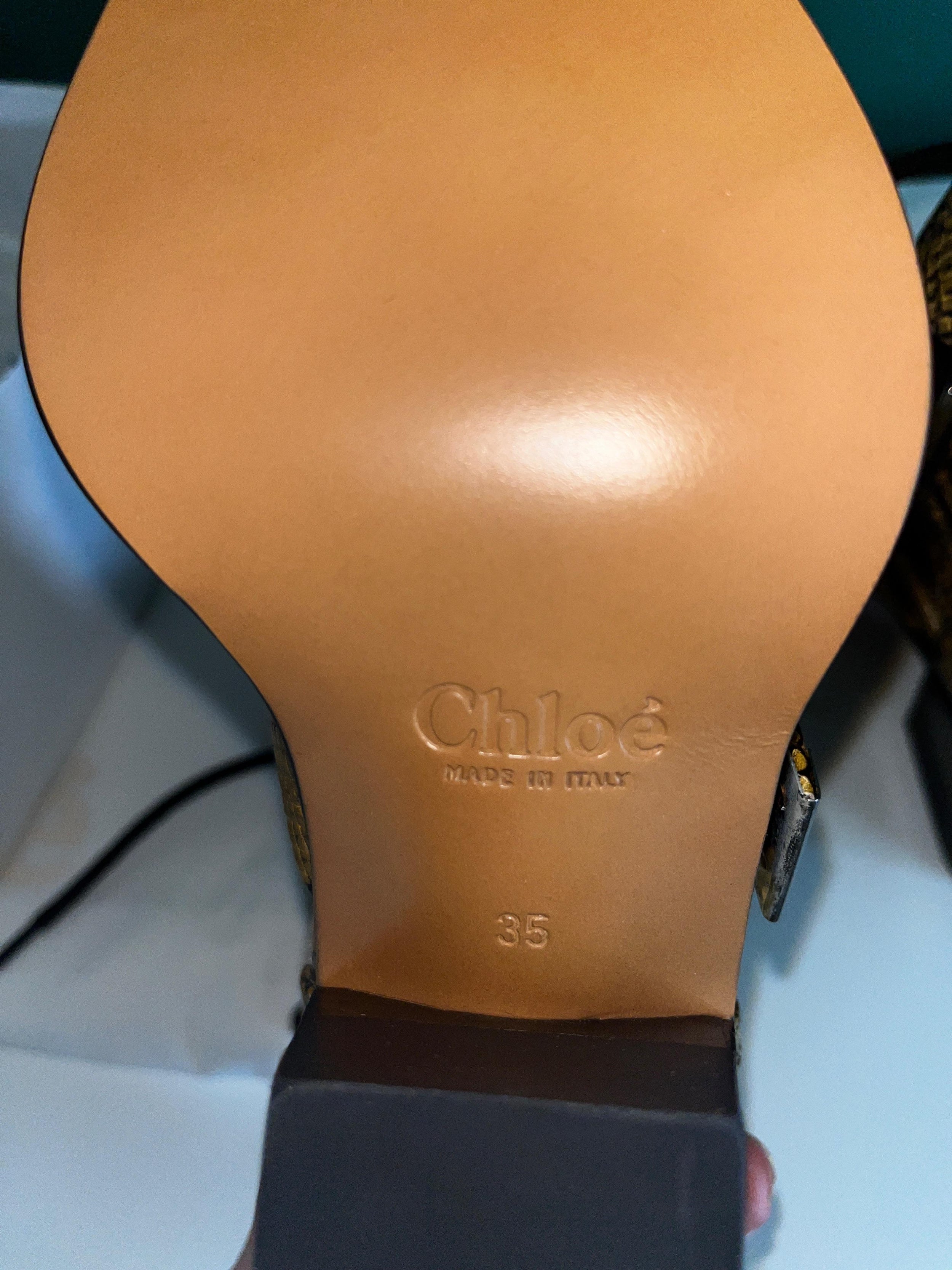 Chloe Yellow Snake Effect Rylee Ankle Boots