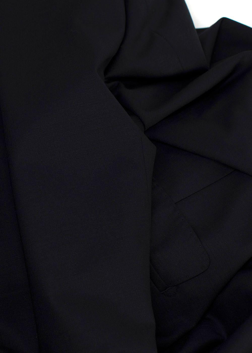 Dolce & Gabbana Navy Single Breasted Blazer