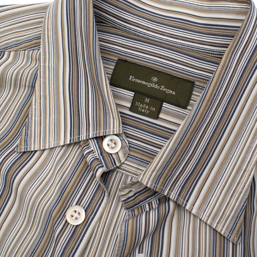 Ermenegildo Zegna Striped Button-Up Shirt